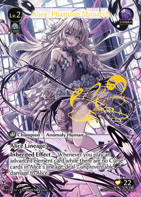 PTM 1st-003 Alice, Whim's Monarch (Collector Super Rare)