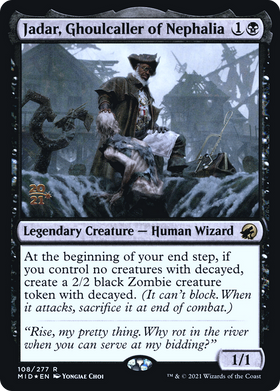 Jadar, Ghoulcaller of Nephalia (PRE-108S) - Innistrad: Midnight Hunt Promos Foil