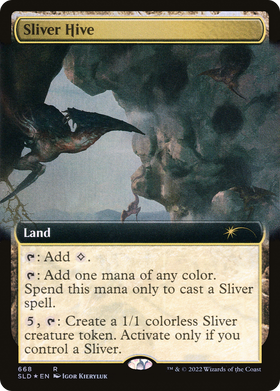 Sliver Hive (SLD-668) - Secret Lair Drop: (Extended Art) Foil
