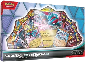 Pokemon Salamence & Reshiram EX Premium Collection Box