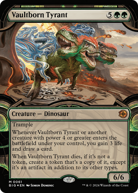 Vaultborn Tyrant (BIG-061) - The Big Score: (Showcase) Foil