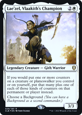 Lae'zel, Vlaakith's Champion (PRE-29S) - Battle for Baldur's Gate Promos Foil