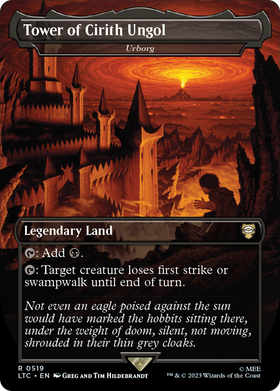 Urborg (LTC-519) - Tales of Middle-earth Commander / Tower of Cirith Ungol (Borderless)