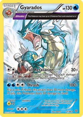 Gyarados (21/98) - XY Ancient Origins Holofoil