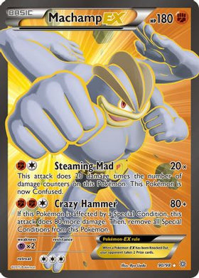 Machamp EX (Full Art) (90/98) - XY Ancient Origins Holofoil