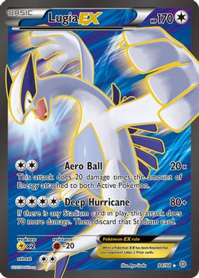 Lugia EX (Full Art) (94/98) - XY Ancient Origins Holofoil