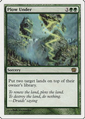 Plow Under (8ED-272) - 8th Edition Foil