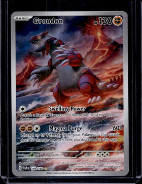 2023 Pokémon Paradox Rift Groudon 199/182 Special Illustration Rare
