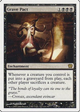 Grave Pact (9ED-135) - 9th Edition Foil
