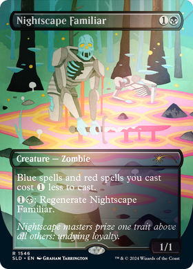 Nightscape Familiar (SLD-1546★) - Secret Lair Drop (Borderless) Foil