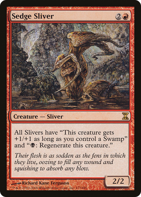 Sedge Sliver (TSP-177) - Time Spiral Foil
