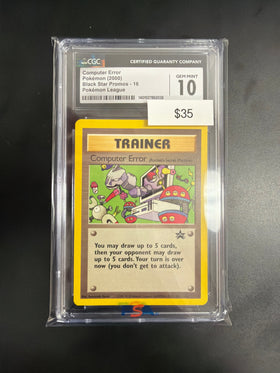 Pokemon Computer Error #16 CGC 10