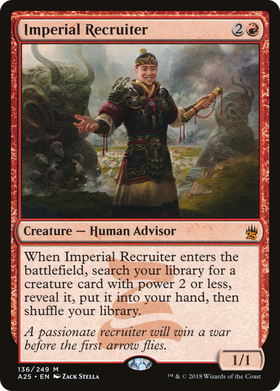 Imperial Recruiter (A25-136) - Masters 25 Foil