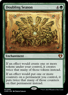 Doubling Season (CMM-283) - Commander Masters Foil