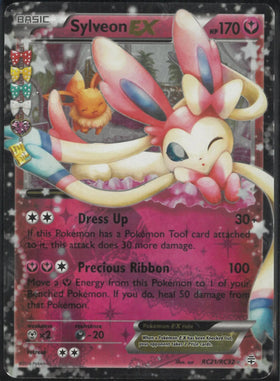 2016 Pokemon Generations: Radiant Collection Ultra Rare Sylveon EX RC21/RC32