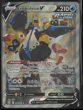 2021 Pokemon Battle Styles Ultra Rare Alternate Full Art Empoleon V 146/163