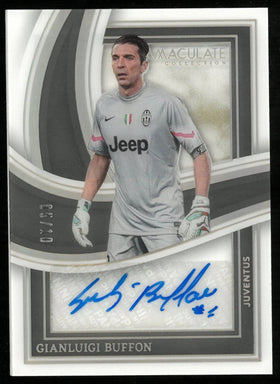 2023-24 Panini Immaculate Collection Shadowbox Signatures Gianluigi Buffon /10