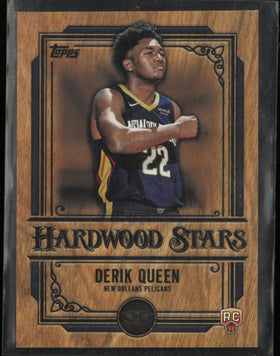 2025 Topps Basketball Hardwood Stars Derick Queen