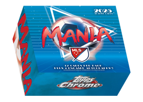 2025 Topps MLS Major League Soccer Chrome Mania Box
