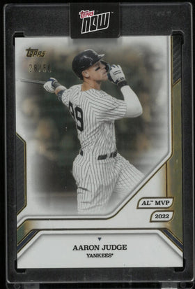2025 Topps Now MVP Collection Aaron Judge Gold /50