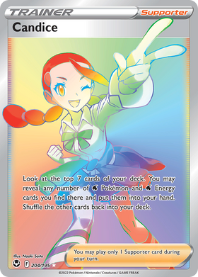 Candice 204 195 Silver Tempest Holofoil