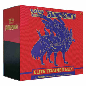 Sword and Shield Base Elite Trainer Box Zacian