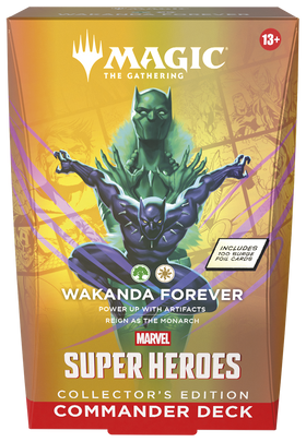 Marvel Super Heroes: Commander - Commander Deck: Collector's Edition - Wakanda Forever