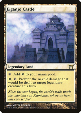 Eiganjo Castle (CHK-275) - Champions of Kamigawa Foil