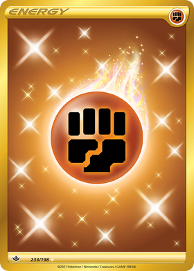 Fighting Energy 233 198 Chilling Reign Holofoil