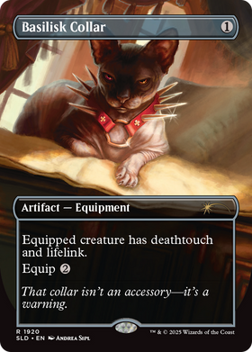 Basilisk Collar (SLD-1920) - Secret Lair Drop (Borderless)