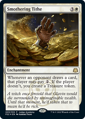 Smothering Tithe (JDG-005) - Judge Gift Cards 2022 Foil
