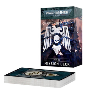 Warhammer 40000 Chapter Approved Mission Deck (2025)