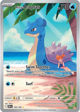 Misty's Lapras - 194/182 - SV10: Destined Rivals