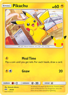 Pikachu 25 25 Mcdonalds Collection 2021