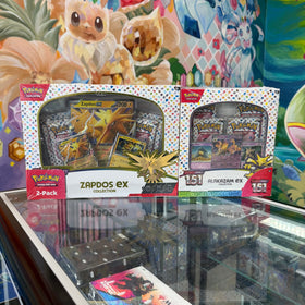 Pokemon 151 Zapdos & Alakazam Bundle Box