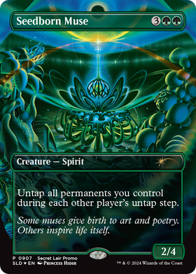 Seedborn Muse (SLD-907) - Secret Lair Drop (Borderless) Foil