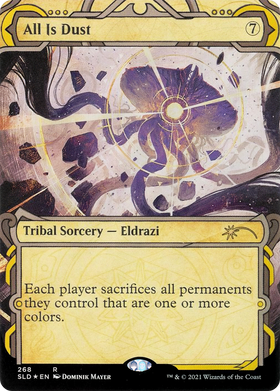 All Is Dust (SLD-268) - Secret Lair Drop: (Showcase) Foil