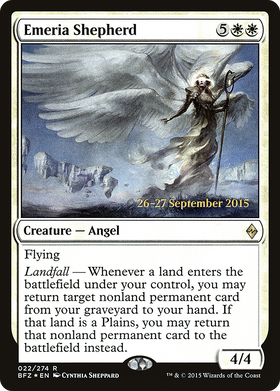 Emeria Shepherd (PRE-22S) - Battle for Zendikar Promos Foil