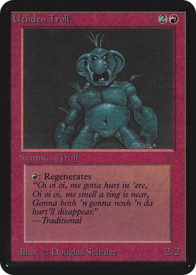 Uthden Troll (LEA-180) - Limited Edition Alpha