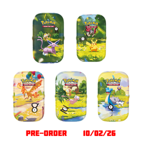 Pokémon 30th Celebration Mini Tin Day Collection (Set of 5)