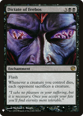 Dictate of Erebos (LIST-JOU-65) - The List