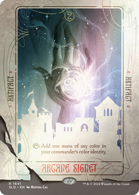 Arcane Signet (SLD-1641★) - Secret Lair Drop (Borderless) Foil