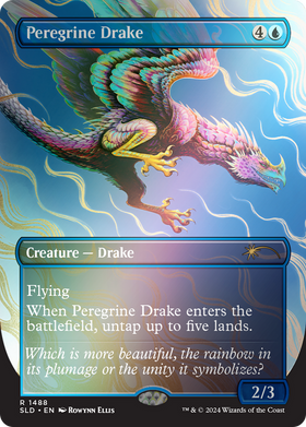 Peregrine Drake (SLD-1488★) - Secret Lair Drop (Borderless) Foil