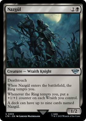 Nazgûl (LTR-339) - The Lord of the Rings: Tales of Middle-earth Foil