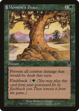 Moment's Peace (ODY-251) - Odyssey: (tombstone) Foil