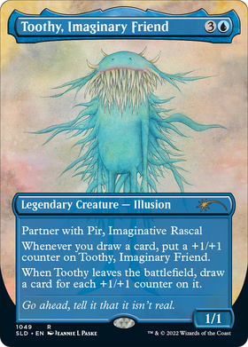 Toothy, Imaginary Friend (SLD-1049) - Secret Lair Drop (Borderless) Foil