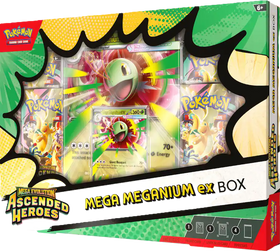 Pokemon Mega Evolution Ascended Heroes EX Box