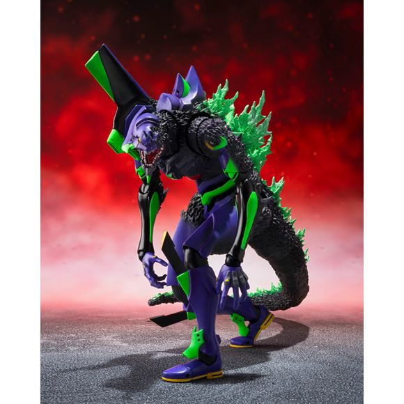 (PRE-ORDER: JAN 2027) Tamashii Nations Godzilla vs. Evangelion S.H.Monsterarts Test Type-01 "G" Awakening Form