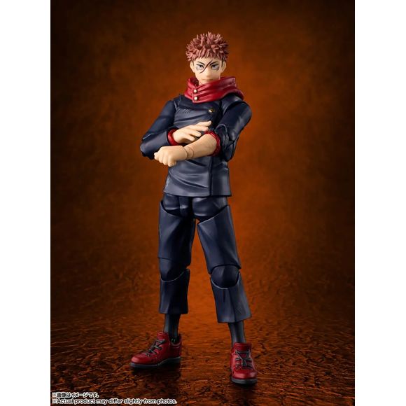 (PRE-ORDER: December 2026) Tamashii Nations S.H.Figuarts Jujutsu Kaisen Yuji Itadori 120% of Potential Action Figure