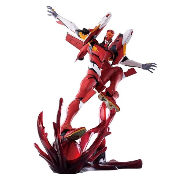 (PRE-ORDER: FEB 2027) Bandai Evangelion 2.22 Mega Vignette Ichibansho EVA Production Model-02 Figure
